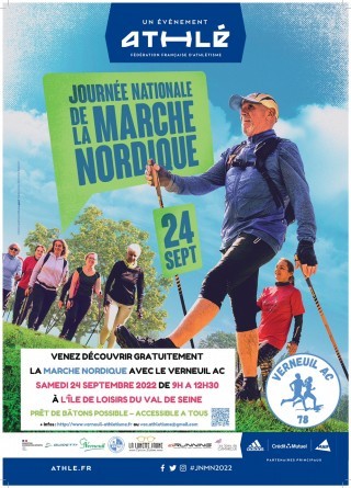 Verneuil athlétisme - running et marche nordique le samedi 24 septembre